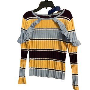 Habitual Girl Stripe Knit Sweater Size 14 Girls